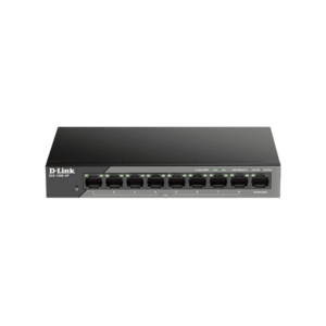 D-LINK Switch 8x100Mbps(8xPOE) + 1x100Mbps Uplink Fémházas, Surveillance, DSS-100E-9P kép