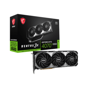 MSI Geforce RTX 4070 TI SUPER VENTUS 3X OC 16GB DDR6X Videokártya kép