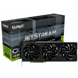 Palit (NED47TSS19T2-1043J) NVIDIA GeForce RTX 4070Ti SUPER 16GB JetStream OC GDDR6X videokártya kép