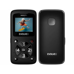 EVOLVEO EasyPhone ID (SGM EP-400-IDB) fekete kép