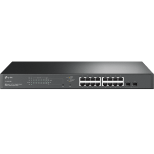 TP-Link TL-SG2218P 16x1000Mbps(16xPOE+) + 2xGigabit SFP, Menedzselhető Switch kép