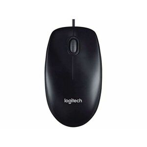 Logitech M90 USB vezetékes egér (910-001793) fekete kép