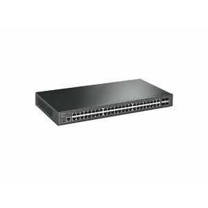 TP-Link TL-SG3452X Menedzselhető Rackes Switch - 48x1000Mbps + 4xGigabit SFP + 2xkonzol port kép