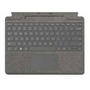 Microsoft Surface Pro Signature Keyboard 2024 (8XA-00259) Platinum - angol kiosztású kép