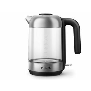 Philips Series 5000 üveg vízforraló, 1.7l (HD9339/80) fekete/ezüst kép