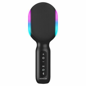 Karaoke mikrofon Bluetooth hangszóróval - fekete kép