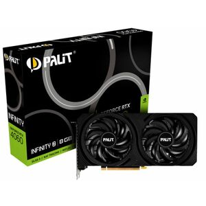 Palit (NE64060019P1-1070L) NVIDIA GeForce RTX 4060 8GB Infinity 2 GDDR6 videokártya kép