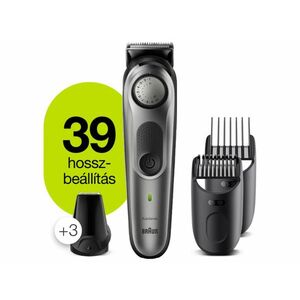 Braun BT7320 szakállvágó (10AS490119) ezüstmetál kép