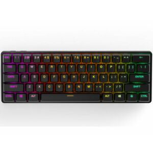 SteelSeries Apex Pro Mini OmniPoint Vezeték Nélküli Gaming Billentyűzet Angol (64843) Fekete kép