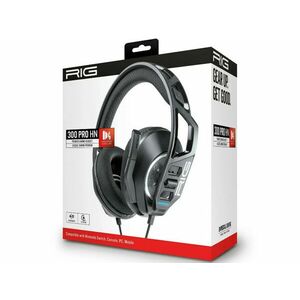 Nacon RIG 300 PRO HN Gaming Headset Nintendo Switch (2808365) Fekete kép