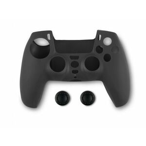 Spartan Gear Controller Silicon Skin Cover and Thumb Grips - védőtok és analóg kar védők, PS5 (2808147) fekete kép