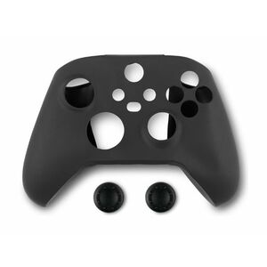 Spartan Gear Controller Silicon Skin Cover and Thumb Grips - védőtok és analóg kar védők, Xbox Series (2808151) fekete kép