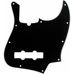 Fender Pickguard, Jazz Bass, 10-Hole Mount (B/W/B), 3-Ply kép