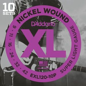 D'Addario EXL120-10P kép