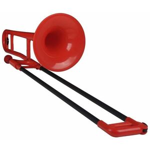 pBone Plastic Trombone Red kép