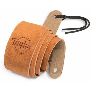 Taylor Honey Suede Logo Guitar Strap kép