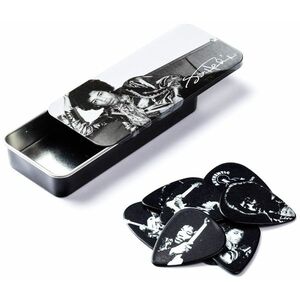 Dunlop Jimi Hendrix Pick Tin Silver Portrait I kép