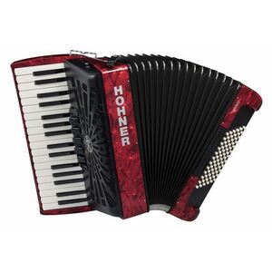 Hohner Bravo III 72 red (SilentKey) kép