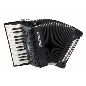 Hohner Bravo II 60 black Silent Key kép