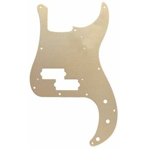 Fender Pickguard, '57 Precision Bass, 10-Hole Mount, Gold Anodized, 1- kép