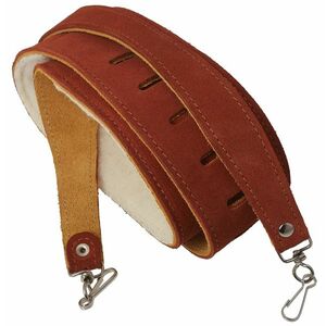 Perri's Leathers 6696 Banjo Strap Premium Suede Brown kép