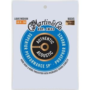 MARTIN Authentic SP 92/8 Phosphor Bronze Light kép