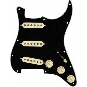 Fender Pre-Wired Pickguard, Strat SSS TX SPC BWB kép