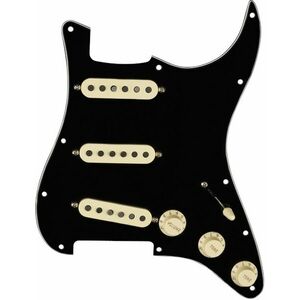 Fender Pre-Wired Pickguard, Strat SSS TX MEX BWB kép