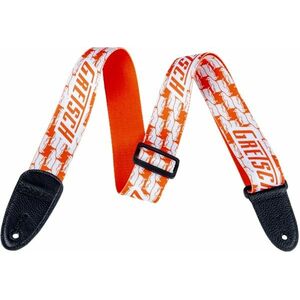 Gretsch Double Penguin Strap Orange/White kép