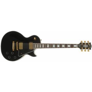 Gibson CS Les Paul Custom w/ Ebony Fingerboard Gloss Ebony kép