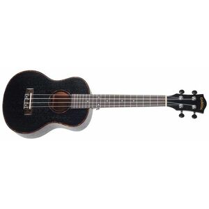 Cascha HH 2305 Premium Mahogany Ukulele Set Black kép