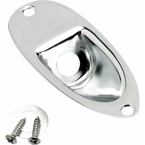 Fender Stratocaster Jack Ferrule, Chrome kép