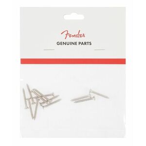 Fender Bass/Telecaster Bridge/Strap Button Mounting Screws, Chrome kép