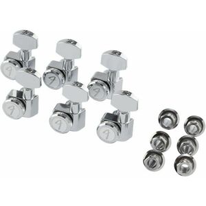 Fender Locking Strat/Tele Tuning Machines Left-Handed, Polished Chrome kép