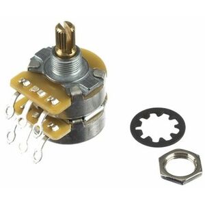 Fender Dual 500K/250K Split Shaft Potentiometer kép