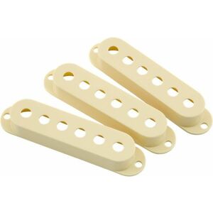 Fender Road Worn Stratocaster Pickup Covers, Aged White kép