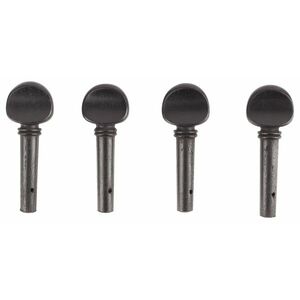 Dowina Violin Pegs Ebony Set 1/4 kép