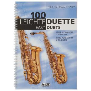 MS 100 Easy Duets for 2 Saxophones kép