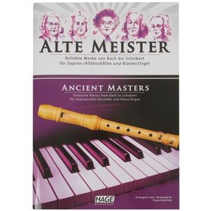 MS Ancient masters for soprano/alto recorder and piano/organ kép