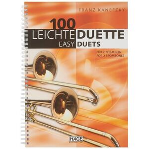 MS 100 Easy duets for 2 trombones kép