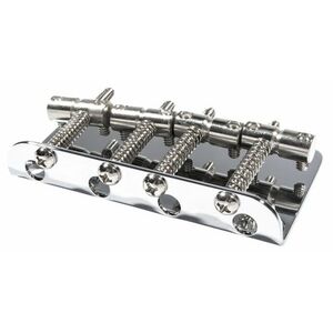 Fender Pure Vintage '70s Jazz Bass Bridge Assembly, Chrome kép