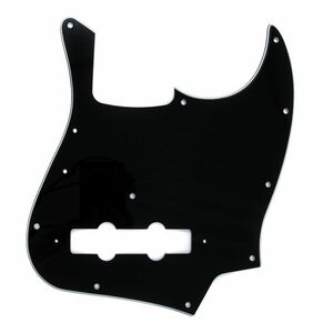 Fender Pure Vintage Pickguard, Jazz Bass '70s, 10-Hole Mount, Black, 3 kép