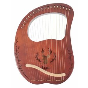 Cega Lyre Harp 19 Strings Coffee kép