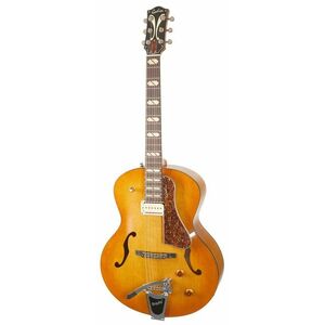 Godin 5th Avenue Jumbo P-Rail Harvest Gold kép