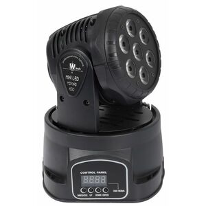 Flash LED MOVING HEAD WASH 7x10W RGBW 4in1 (kicsomagolt) kép