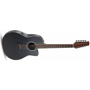 Applause AB2412II Mid Cutaway 12 Black Satin kép