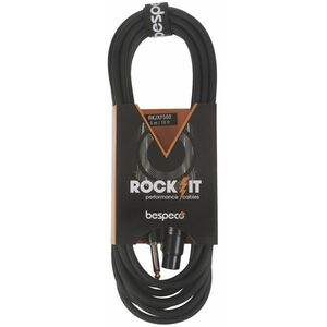 Bespeco ROCKIT Microphone Cable Jack - XLR F 5 m kép