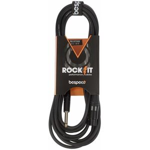 Bespeco ROCKIT Microphone Cable Jack - XLR F 6 m kép