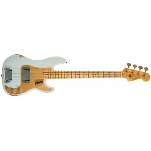 Fender Custom Shop 58 Precision Bass Relic Aged Sonic Blue kép