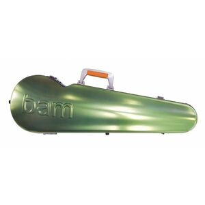 Bam GRAFFITI Hightech Contoured Violin case Green kép